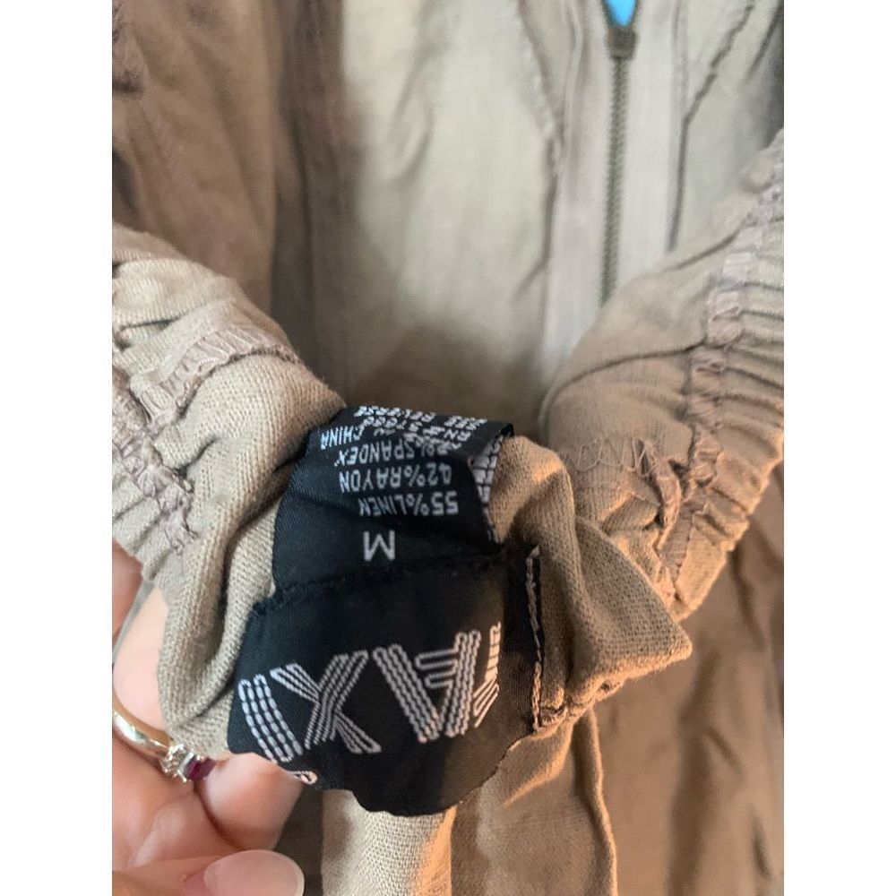 Taxi Vintage Khaki Romper Size Juniors M - Picture 2 of 4